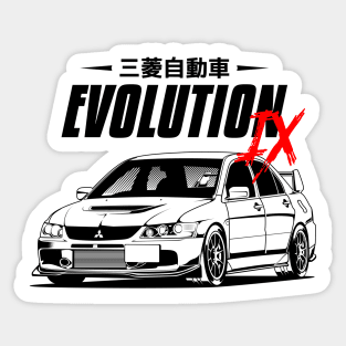 MITSUBISHI STARION and EVO9 Stickers-eastgate.mk